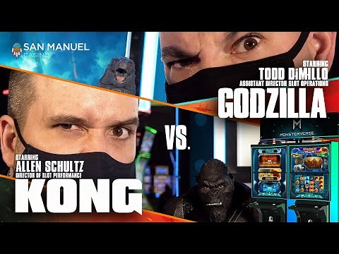 California Exclusive - Monsterverse™ Has Hit the San Manuel Casino Floor! [New Slot Machine]