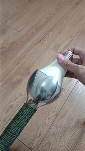 how to install lamp with creative tools #knot #diy #shorts