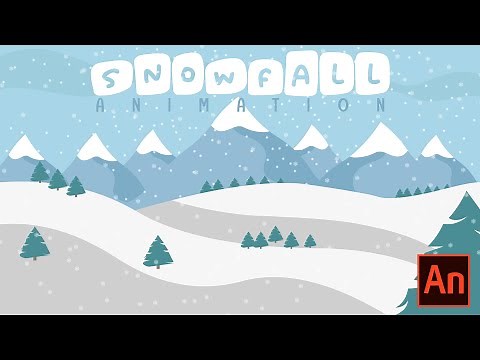 Adobe Animate Tutorial - Snow Animation