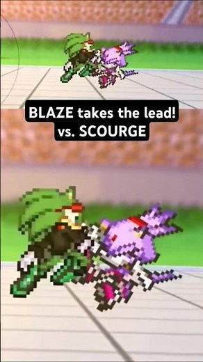 BLAZE takes the lead! vs. SCOURGE | Super All-Star Bros - Episode 1 #sonic #animation #mario #shorts