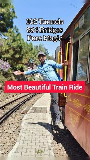 Kalka Shimla Toy Train Ride | India’s Most Beautiful Train Route #travelvlog #trainjourney