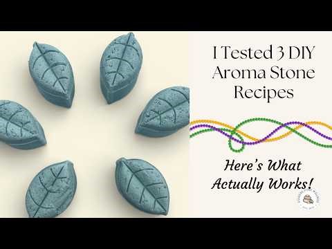 I Tested 3 DIY Aroma Stone Recipes | This is What Worked