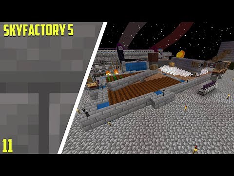 Simplest Create Tree Farm In Skyfactory 5 - Skyfactory 5 Let's play Ep11