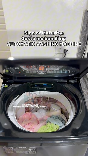 Automatic Washing Machine! #panasonic #automaticwashingmachine #LazadaPH #EcomobiPH | Mommy Chyle Vlogs