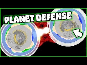 PLANET DEFENSE SYSTEMS in The Powder Toy!
