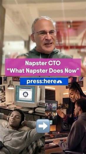 "What Napster Does Now" - Napster CTO on NBC Bay Area's Press:Here