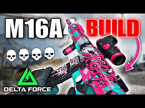 Delta Force Mobile M16A4 Build | M16A4 Zero Recoil Meta Build Delta Force Mobile