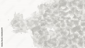 Digital Animation of an artistic Sketch, based on a self-created 3D Illustration of a Cyborg, Model-Release or Property Release not required. Stock Video