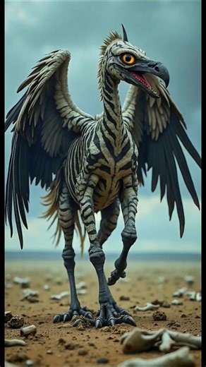 Incredible Animal Fusion | Zebra Plus Vulture #shorts #shortsfeed #youtubeshorts