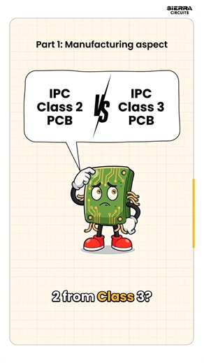 IPC Class 2 vs Class 3-manufacturing aspect