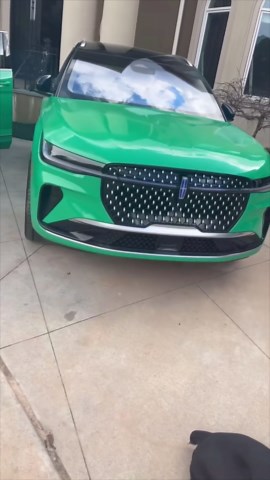 Boosie’s black and green custom car fleet line up