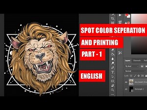 Simulated Spot Color Separation and Printing | Part 1 - Separation (English)