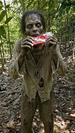 What Happened After She Ate That Candy? 😱 #survival #bushcraft #camping