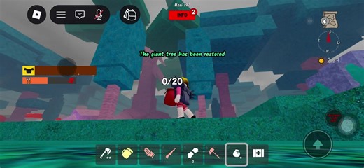 Explore a Mini Fairy Biome in Roblox Gameplay