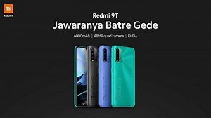 Harga dan Spesifikasi Redmi 9T, Baterai 6000 mAh, Mulai Dijual 24 Februari di Indonesia - Tribunnews.com