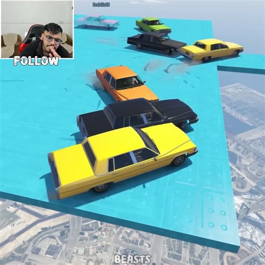 30K views · 813 reactions | 866.933% put finger on papa player back in this parkour race | Beasts | Facebook