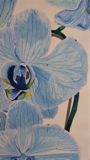 Orchids. Watercolour Painting #art #painting #watercolor #orchids #christianartist