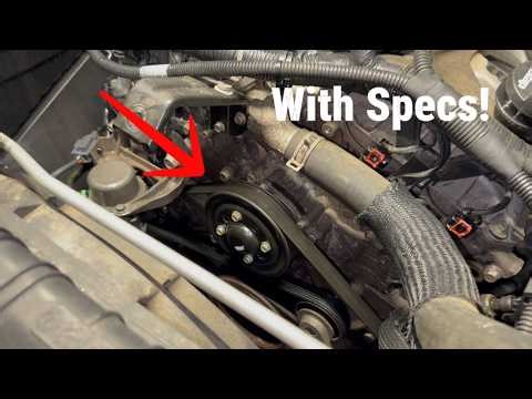 2015-2020 Chevy Colorado Water Pump Replacement 3.6L