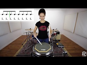 Emmanuelle Caplette: Warmup - Full Stroke Free Lesson On Practice Pad