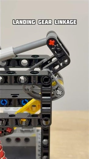 Landing Gear Linkage #lego #legotechnic #mechanism #mechanical #creative #engineering