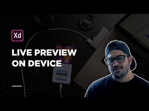 Live Preview on Device | UI Design | Adobe XD