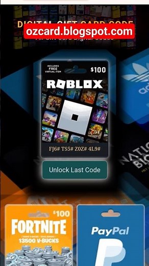 Free Robux Gift Card Codes Free Roblox Code = Robux Codes Free #roblox