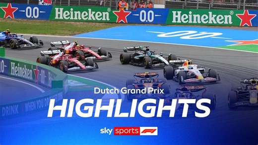 Dutch GP: Oscar Piastri wins dramatic race in Zandvoort as Lando Norris retires and Lewis Hamilton crashes