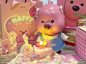 不敢想象 生日收到这个小loopy小淀粉肠我会有多开心#loopy音箱 #loopy蛋糕音响 #生日礼物 #阔爱炸了 #惊喜