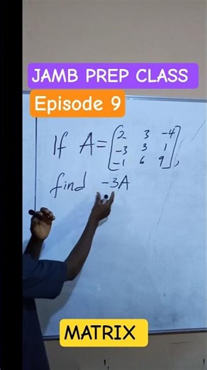 Can you Multiply Matrices by Scalars in 30 Seconds? #maths#matrix#maths