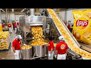Inside the World's Largest Lay's Factory From Potato Farm to Billions Dollar $ Chips Full Process