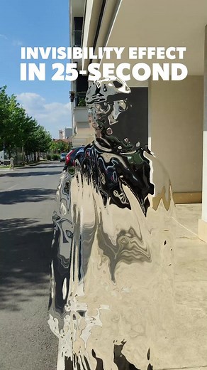 s1lax | Motion Designer | After Effects on Instagram: "🔥 No-Plugin Invisibility Effect in After Effects 1️⃣ Shoot two takes — you + a clean plate 2️⃣ Roto Brush your outline into its own layer 3️⃣ Emboss it (Relief ≈ 5-10, Contrast ≈ 500) for metallic edges 4️⃣ Soften with Gaussian Blur ≈ 25 px 5️⃣ Polish with CC Glass (Softness ≈ 10, tweak until it feels liquid-metal) 6️⃣ Hide the cut-out layer, leaving only the plate 7️⃣ Displacement Map the background: use the hidden cut-out as Map Layer, pu