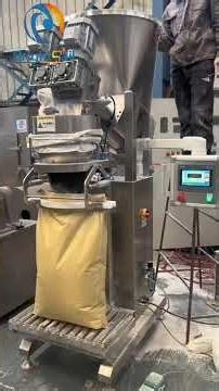 Test video of 25kg packing machine