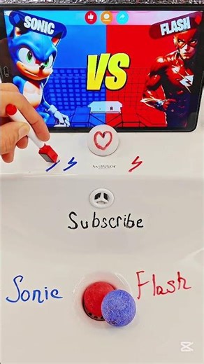 Sonic 💙 vs Flash ⚡ #sonic #flash