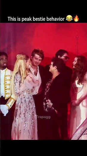 Steve & Nancy IRL energy is CRAZYY💖😂#nancy #steveharrington #joekeery #nataliadyer #strangerthings