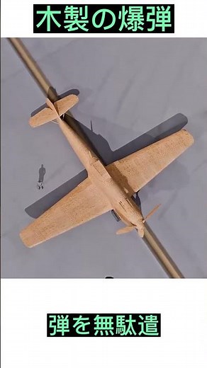 ダミー飛行機にダミー爆弾？😅