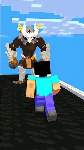 Steve And Mikey & JJ Running From 999 LVL Robot Boss! minecraft animation