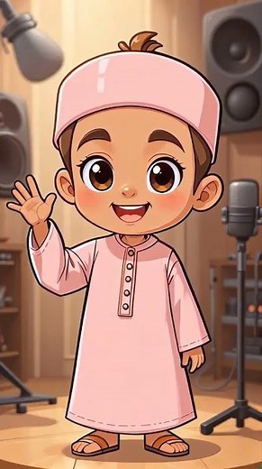 Menyanyi Lagu Alifun ba' | Azka Naira | Video Animasi Islami