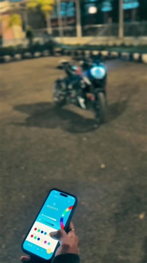 Bluetooth Control RGB DRL For KTM DUKE🔥🥵#rgb#ktm#duke#rgblights#bluetooth#modified#modification#mods