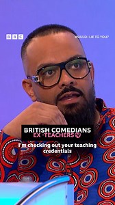 Lee Mack doesn't believe Greg Davies was a teacher! #leemack #gregdavies #wilty #britishcomedy | Would I Lie To You?