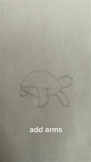 how to draw a cartoon sea turtle! 🫶 #art #drawing #tutorial