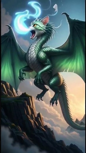 🐉 “CAT-DRAGON: The Cutest Mythical Creature You’ve Never Seen! 😺✨ | Fantasy Short”