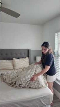 como eu arrumo a minha cama #decoração #quarto #roupadecama