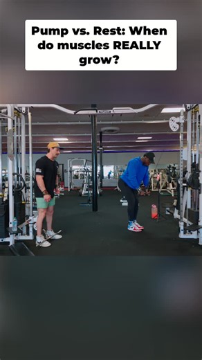 Nate Reed on Instagram: "Muscle pump: myth or magic? Growth happens during the pump OR during rest? Carbs + protein = muscle expansion and repair. @crisfits__ #MusclePump #WorkoutMotivation #FitnessTips #GymLife #MuscleGrowth #ProteinPower #CarbLoading #FitFam"