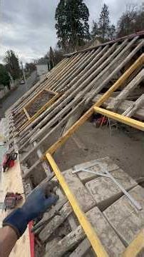 Création des chevêtres de #velux UK04