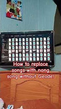 How to replace songs with nong songs in the real gd without Geode! #gd #geometrydash #tutorial