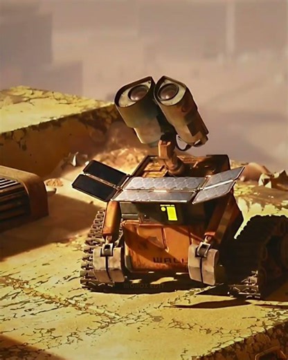 WALL-E Found Love in a Broken World 💔🤖 | Pixar Emotional Moment #shorts