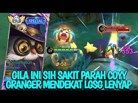 DAMAGE DIGGIE SEMAKIN MERESAHKAN!! GRANGER MENDEKAT LANGSUNG LENYAP‼️BUILD DIGGIE TERSAKIT