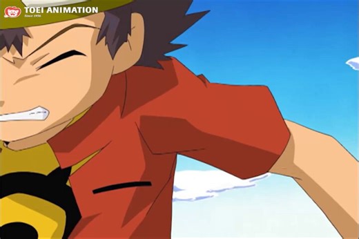 SPIRIT EVOLUTION! 🔥❄️⚡🔥 Takuya Kanbara → Agunimon❄️ Tommy Himi → Kumamon⚡ J.P. Shibayama → Beetlemon(via DIGIMON FRONTIER)