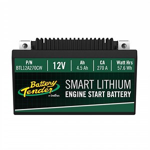 Battery Tender® 4.5AH 270CA Lithium Engine Start Battery with Smart BMS