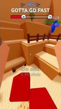 #fun #roblox GOTTA GO FAST 🦵